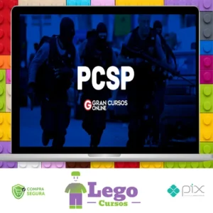 PCSP Polícia Civil do Estado de São Paulo: Delegado de Polícia (Preparação para Prova Escrita + Simulados + Diferenciais Exclusivos) - Gran Cursos