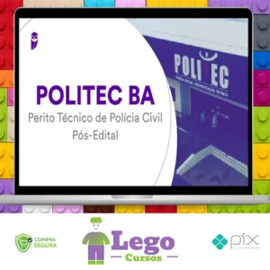 POLITEC-BA (Perito Técnico de Polícia Civil) Pacote - 2022 (Pós-Edital) - Estratégia Concursos