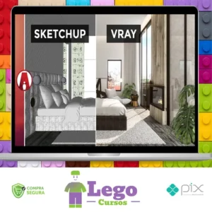 SketchUp Rendering with VRay Next - Lynda [INGLÊS]