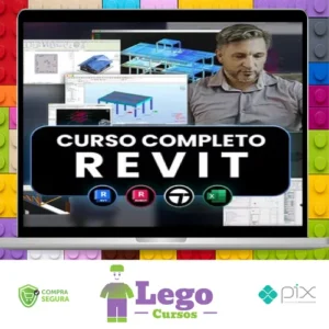 Curso Completo Revit Estrutural, Arquitetura, Robot Estrutural, Elétrica e Hidráulica + Bônus - Gerson Sydor