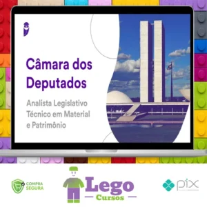 Pacotaço Câmara dos Deputados (Analista Legislativo: Técnico em Material e Patrimônio) 2023 Pré-Edital - Estratégia Concursos