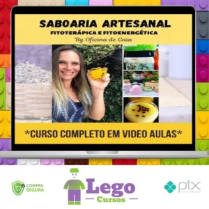 Saboaria Lucrativa Fitoterápica e Fitoenergética 2.0 - Oficina de Gaia