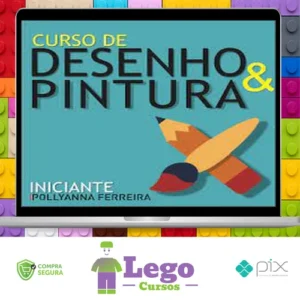 Curso Iniciante de Desenho e Pintura - Pollyanna Ferreira