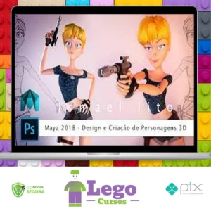 Maya Design e Criação de Personagem 3D - Ismael Lito