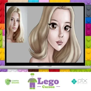 Transformando Pessoas Reais em Personagens Disney e Anime - J. Lima Ilustrador