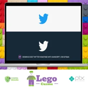 Design and Code Twitter Home Page with JavaScript, CSS & Figma - Hossein Boroji [INGLÊS]
