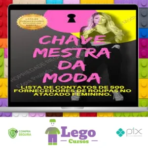 Lista de Fornecedores: Chave Mestra da Moda - Autor Desconhecido