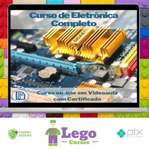 Curso de Eletronica em 5 Dvd (Video Aula) - Autor Não Informado