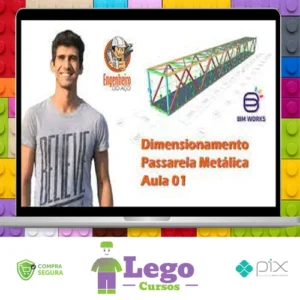 Dimensionamento de Passarela Metálica 25M - Ítallo Bernardo