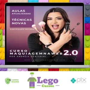 Curso Maquiagem Na Web - Andreia Venturini