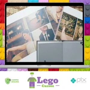 Design e Diagramação para Álbuns de Casamento - Fabio Borgatto e Julia Seloti