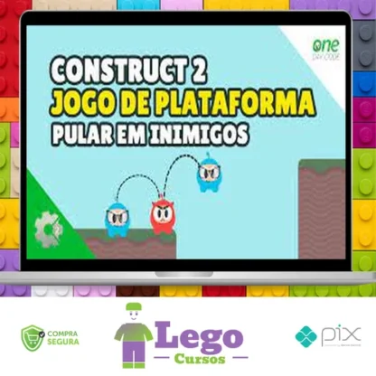 Aprenda a Criar Jogos com Construct 2: 10 Cursos em 1 - One Day Code