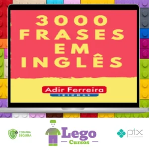 3000 (Frases + Áudio) em Inglês - Adir Ferreira