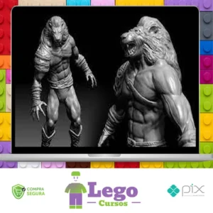 Character Base Mesh Sculpting in ZBrush - Sumanta Das [INGLÊS]