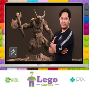 DOMESTIKA: Escultura Digital de Criaturas Fantásticas com o ZBrush - Luis Alberto Gayoso Berrospi [ESPANHOL]