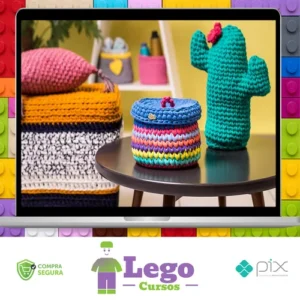 Eduk: Crochê Moderno Fio de Malha para Decoração - Nat Petry