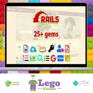Ruby On Rails 6 Learn 25+ Gems and Build a Startup Mvp - Yaroslav Shmarov [Inglês]