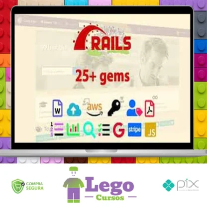Ruby On Rails 6 Learn 25+ Gems and Build a Startup Mvp - Yaroslav Shmarov [Inglês]