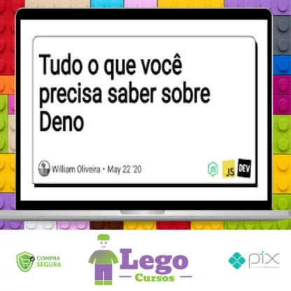 Tudo Que Você Precisa Saber Sobre Deno JS , Site, Api + 3 Proj - Gregory Pacheco e Susy Pereira