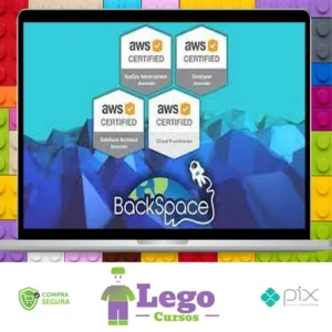 Amazon Web Services (AWS) Certified 4 Certifications! - BackSpace Academy [INGLÊS]
