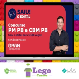 PM PB: Soldado PM, Combatente (QPC) (Pós-Edital) - Gran Cursos Online